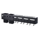 Ver imagem 1 de Suporte Organizador de Pendurar Utensilios na Cozinha Grande Casa Organização Decoração Leva Pro Pet