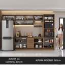 Ver imagem 6 de Armário de Cozinha Completa 330cm Rustic Stella Madesa 05