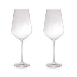 Cj 2 Taças de Vinho de Cristal Ecológico (livre de Chumbo) Intense L'artisan 800ml Lyor