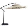 Ombrelone Articulado Nude de 2,7m em Poliéster Estrutura em Alumínio e Proteção contra Raios Uv - 2