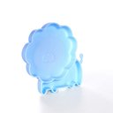 Ver imagem 1 de Prato Refeição 3 Divisórias Infantil Silicone Ventosa Bebê Leaozinho Azul