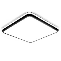 Lustre Plafon Led 3 em 1 Sobrepor Iluminaçao Decoraçao Casa Quarto Sala de Estar Jantar Recepçao Mod - 2