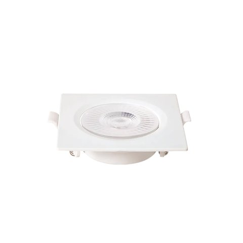 Spot de Embutir Quadrado Branco 11,3cm Led 12w 6500k Bivolt
