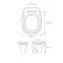 Ver imagem 3 de Assento Sanitário Sabatini Almofadado Cinza Claro - Duda