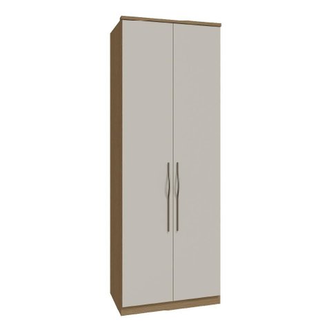 Guarda Roupa Modulado 02 Portas 234cm Setiba - Carvalho/offwhite