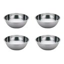 Ver imagem 1 de Conjunto Tigelas Bowl Saladeira 4 Peças Em Aço Inox
