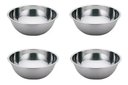 Ver imagem 1 de Conjunto Tigelas Bowl Saladeira 4 Peças Em Aço Inox