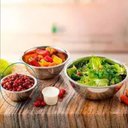Ver imagem 3 de Conjunto Tigelas Bowl Saladeira 4 Peças Em Aço Inox
