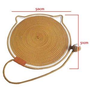 Arranhador Tapete Cama Gato Pet Felino Animais Estimaçao Brinquedo Confortavel Relaxante Anti Estres