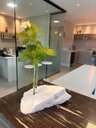 Ver imagem 3 de Vaso Solitário em Pedra Natural com Tubo de Vidro para Decoração