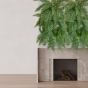 Ver mais imagens de Kit 4 Buquês de Samambaia Artificial Verde Realista para Casa e Escritório