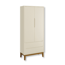 Ver imagem 3 de Quarto de Bebê Berço Evolution + Guarda Roupa 2 Portas Areia + Colchão