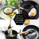 Ver imagem 5 de Kit 12 Utensílios de Cozinha Peças de Silicone e Cabo de Madeira Madeira Resistentes - Preto