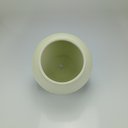 Ver imagem 7 de Cachepô de Cerâmica Verde 12x15x15cm Vaso Plantas Jardim Sala Suculenta Flores