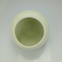 Ver imagem 6 de Cachepô de Cerâmica Verde 12x15x15cm Vaso Plantas Jardim Sala Suculenta Flores
