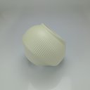 Ver mais imagens de Cachepô de Cerâmica Verde 12x15x15cm Vaso Plantas Jardim Sala Suculenta Flores
