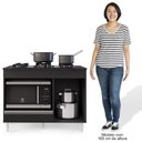 Ver imagem 5 de Balcão Multiuso Para Cooktop 4 Bocas Georgia Preto
