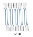 Ver imagem 5 de Kit 10 Taças Beach 210ml Azul Bebê Boccatti Espumante Praia