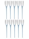 Ver imagem 1 de Kit 10 Taças Beach 210ml Azul Bebê Boccatti Espumante Praia
