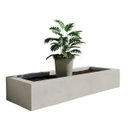 Ver imagem 7 de 5 Haste Samambaia Artificial 48cm Silicone Verde Realista Ornamentação Residencial Moderna