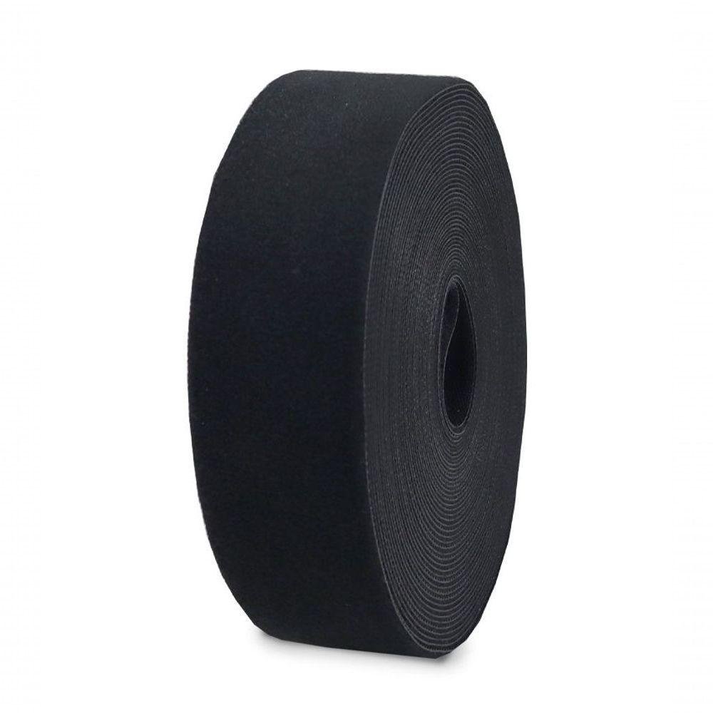 Fita Fecho de Contato | Organizador de Cabos | Preto | Rolo 10m X 40mm - 2