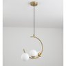 Lustre Pendente Meia Lua Luminaria Enfeite Luxo Decorativo Cozinha Sala Quarto Recepçao Comercial Re - 5