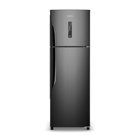 Geladeira Panasonic Duplex Frost Free Inverter 391L Black Inox Look 220V