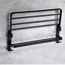 Ver imagem 5 de Suporte Embralumi Porta Toalha Banho Duplo Parede 7 Ganchos Banheiro 60cm