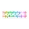 Teclado Mecanico Gamer Ashe Rgb Branco Switch Azul - 1