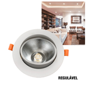 Ver imagem 4 de Spot Refletor Led Regulável Embutido Cob 15w Ip20 4000k