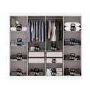 Ver imagem 4 de Guarda Roupa Casal 100% MDF 8 Portas 4 Gavetas Slim