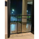 Ver mais imagens de Portão de Correr em Alumínio-largura Regulável 200cm Branco