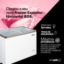 Ver imagem 3 de Freezer Expositor Horizontal Eos 120 Litros Eco Gelo com Tampa de Vidro Eeh120xx 220v