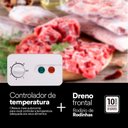Ver imagem 6 de Freezer Expositor Horizontal Eos 120 Litros Eco Gelo com Tampa de Vidro Eeh120xx 220v
