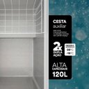 Ver imagem 4 de Freezer Expositor Horizontal Eos 120 Litros Eco Gelo com Tampa de Vidro Eeh120xx 220v