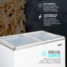 Freezer Expositor Horizontal Eos 120 Litros Eco Gelo com Tampa de Vidro Eeh120xx 220v - 2
