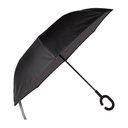 Ver imagem 1 de Guarda-Chuva Invertido Preto e Cinza