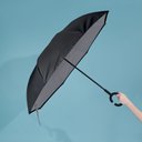Ver imagem 7 de Guarda-Chuva Invertido Preto e Cinza