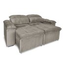 Ver imagem 4 de Sofá Retrátil e Reclinável 2 Lugares Verona 1,50m- Élpis Móveis - Veludo Capuccino