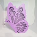 Ver imagem 5 de Luminária Infantil Borboleta Led – Quarto de Menina:lilás