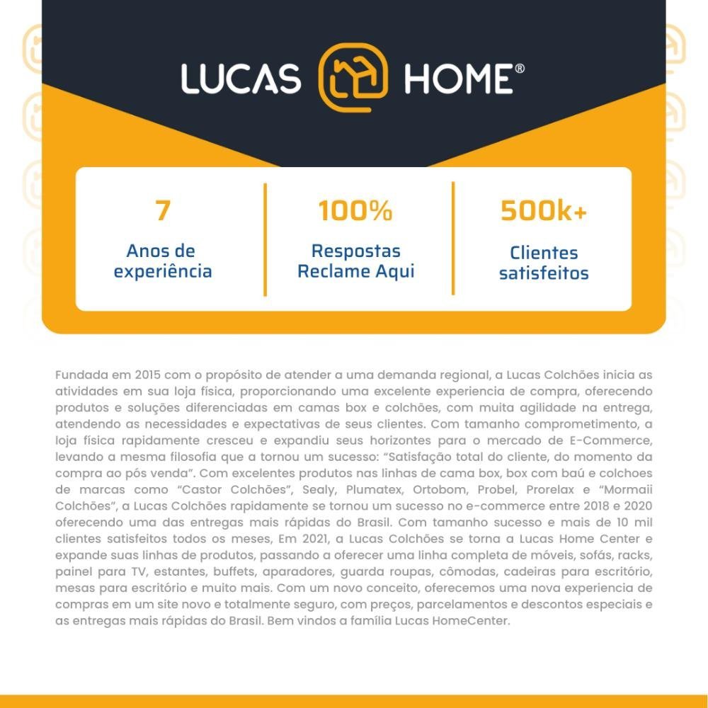 Cama Box Baú Queen + Colchão de Molas Ensacadas Ortobom Airtech Bege 158cm suporta até 150 Kg - 10