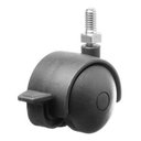 Ver imagem 3 de Pés 6,5cm Preto 8x4 Trava e Buchas Cama Box Queen King P63