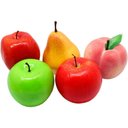 Ver imagem 5 de Kit Decoração Frutas Artificial em Isopor Tamanho Real 11pçs