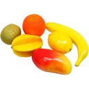 Ver imagem 4 de Kit Decoração Frutas Artificial em Isopor Tamanho Real 11pçs