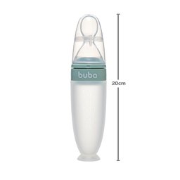 Colher Dosadora em Silicone com Ventosa Verde Buba - 6
