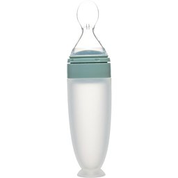 Colher Dosadora em Silicone com Ventosa Verde Buba - 4