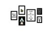 Quadros Placas Mdf 6mm Sala Quarto Frases 6 Un 29x20 20x15 - 2