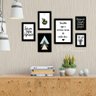 Quadros Placas Mdf 6mm Sala Quarto Frases 6 Un 29x20 20x15 - 1