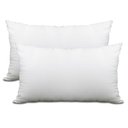 Ver imagem 1 de Kit 2 Travesseiros King Premium De Fibra Conforto Extra tipo Pluma De Ganso Ecológica 50x90x23cm - B