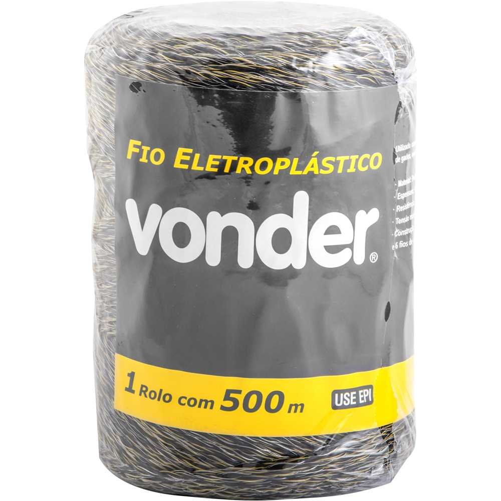 Fio Eletroplástico 2,0mm 12.500v 500 Metros - 3